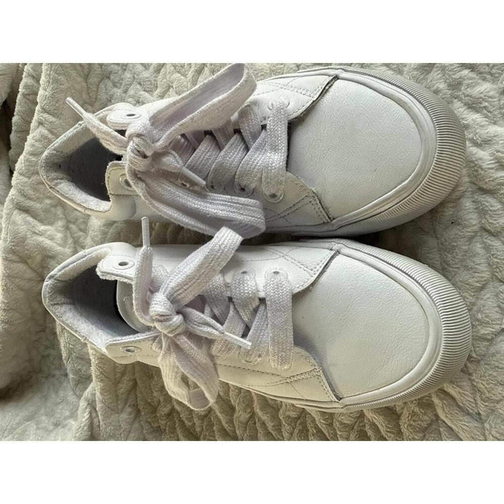 Rachel Zoe White Leather Women's Sneakers Size 9 - Picture 4 of 8